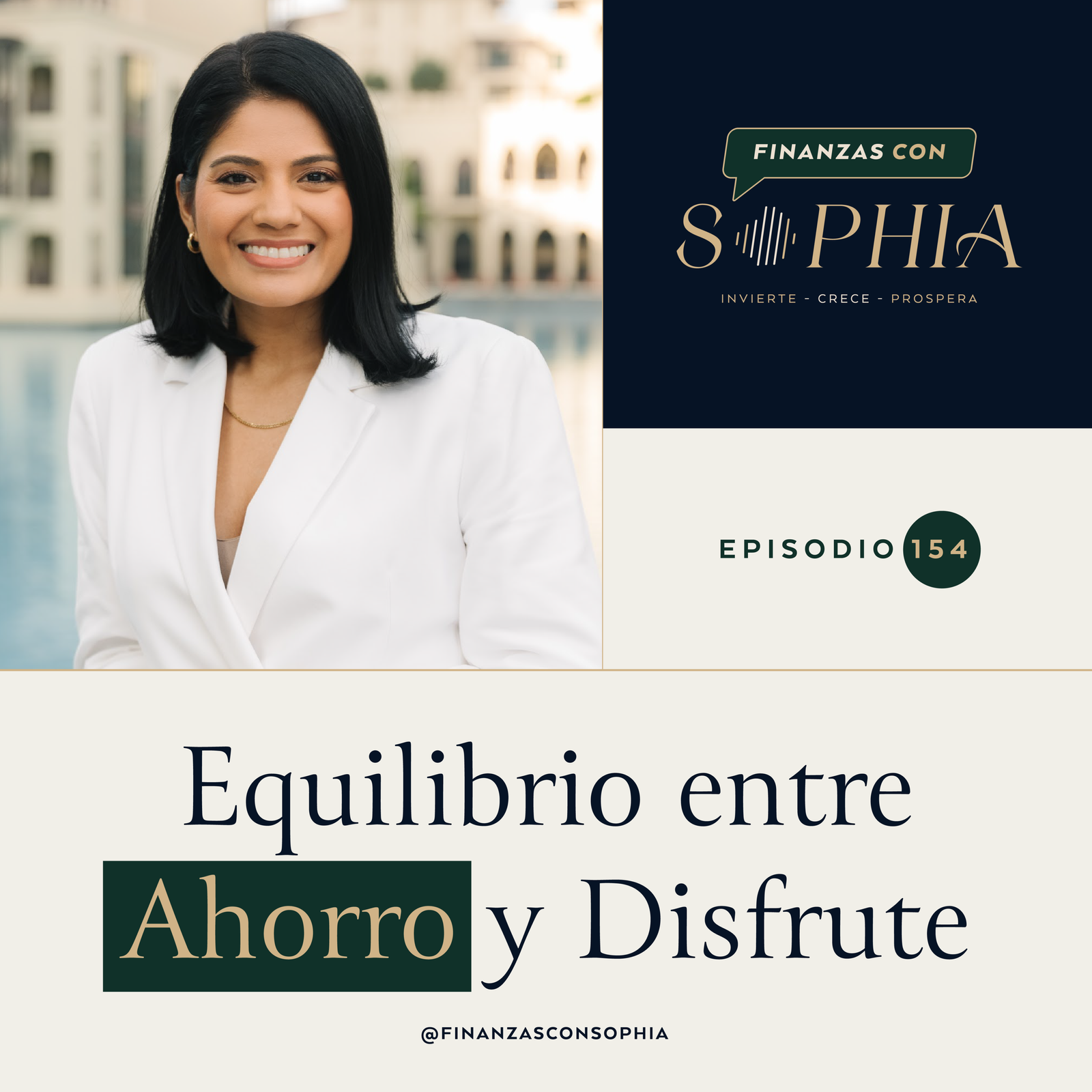 Equilibrio entre ahorro y disfrute